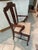 Elegant matched set of six Queen Anne/Chippendale Revival dining chairs, consisting of five Side Chairs and one...