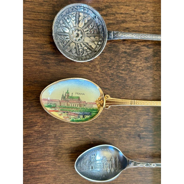 Wall Hanging of Travel Spoon Collection For Sale In San Francisco - Image 6 of 8