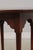 Eldred Wheeler Oval Cherry Occasional Walnut Accent Table For Sale - Image 13 of 14