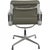 EA208 Chair in Olive Green Leather by Charles Eames, 2000s For Sale - Image 11 of 18