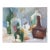 1960s Oil on Panel Still Life of Bottles, Signed "Resnick". For Sale