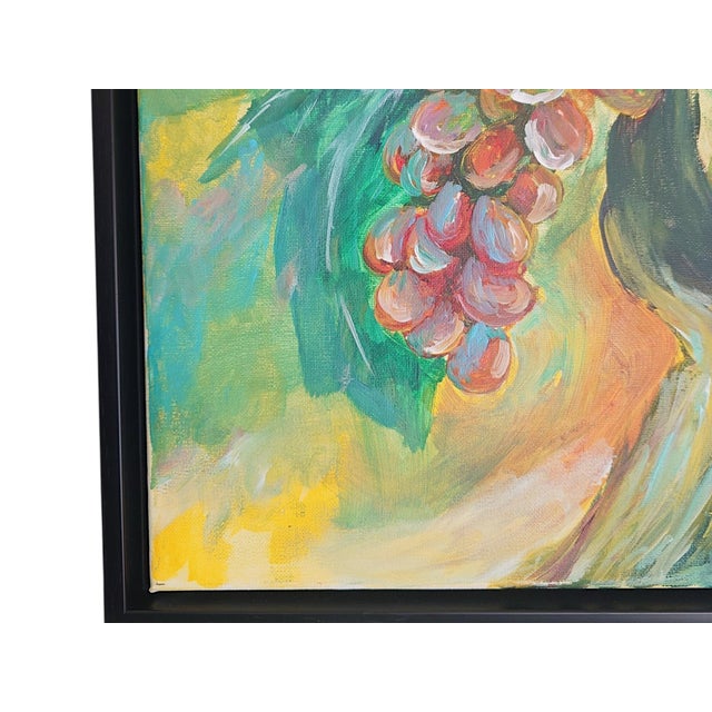 Plastic Elena Efa, Vineyard Diptych Between the Vines, 2026, Acrylic on Canvas For Sale - Image 7 of 12