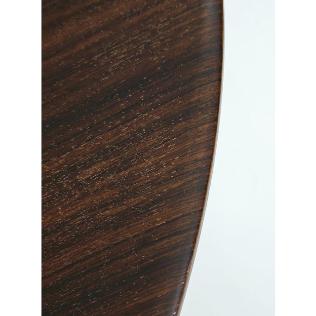 Round Model T69 Dining Table in Wood and Steel by Osvaldo Borsani and Eugenio Gerli for Tecno, 1965 For Sale - Image 10 of 15