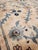 Textile Antique Indian Amritsar Handmade Oriental Rug, Blue, Taupe Creams Allover Design For Sale - Image 7 of 18