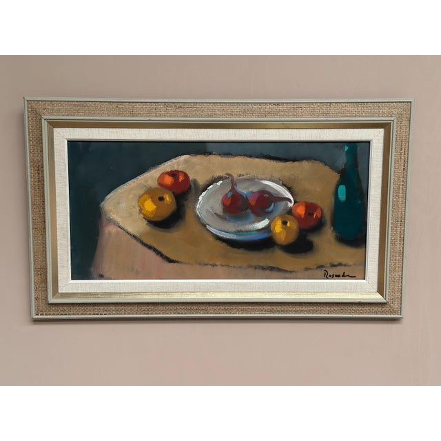 Kurt Rosander, Still Life, 1960s, Oil on Canvas For Sale - Image 11 of 17