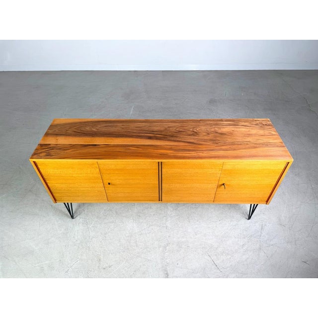 Mid-Century Modern Walnut Sideboard, 1960s For Sale - Image 5 of 13