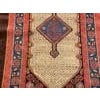 Late 19th Century 1880s Brown Ivory Medallion Tribal Antique n.w. Persian Bakshaiesh Rug 2'10" X 4'2" Handknotted Wool Carpet For Sale - Image 5 of 5