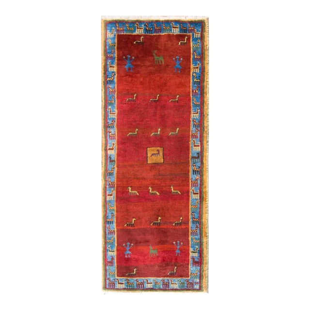 Vintage Gabbeh Rug For Sale