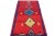1950s Vintage Moroccan Runner Rug in Red With Diamond Medallions - Rug & Kilim For Sale - Image 5 of 8
