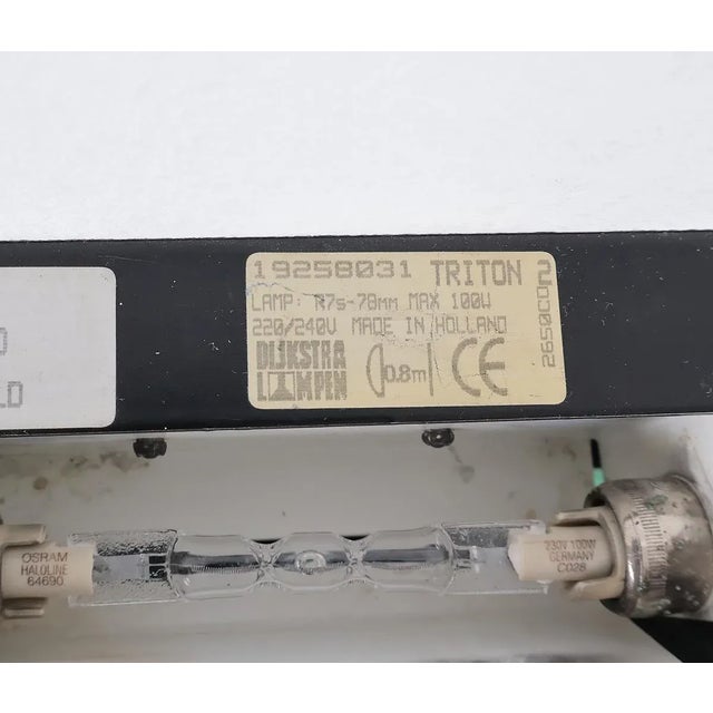 Dutch Copper Wall Lamp with Glass from Dijkstra Lampen, 1980s For Sale - Image 10 of 11