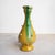 VINTAGE CERAMIC ART POTTERY VASE An unusual and extremely decorative vase, of baluster form with yellow and green drip...