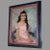 1920s "Portrait of a Girl in Pink" Oil Painting, Framed For Sale In Denver - Image 6 of 6