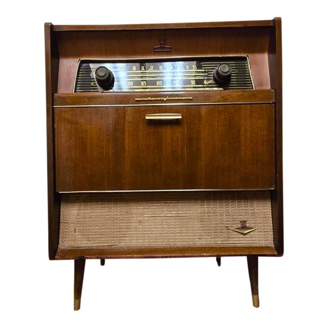 1960s MCM Nordmende Caruso Radio Record Player Cabinet - West Germany For Sale