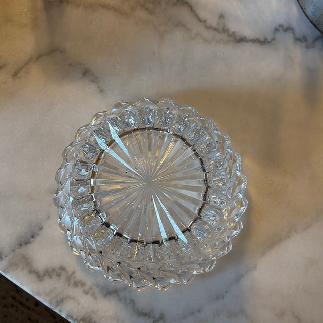 2000 - 2009 Brand New Mikasa “Rainier” Crystal Bowl in Original Box – Heavy Lead Crystal, Never Used For Sale - Image 5 of 12