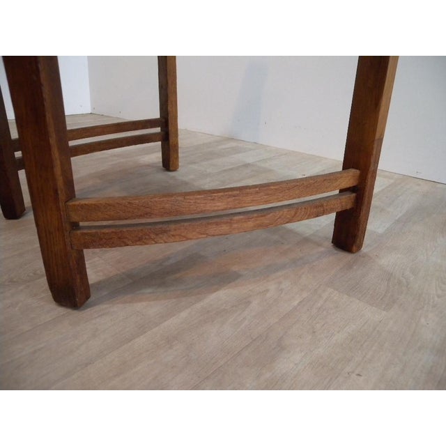 Wood Art Nouveau Armchair by Peter Behrens for Werkbund Darmstadt, 1890s For Sale - Image 7 of 18