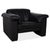 Model 4000 Armchair in Black Leather from Rolf Benz For Sale - Image 11 of 11