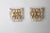 Hollywood Regency Lead Crystal and Gold Wall Lights, Palwa, 1970s, Set of 2 For Sale - Image 15 of 18