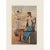A stunning rare First Edition period offset lithograph, full-color print of painting "Girl on a Ball" (La Jeune Fille Sur...
