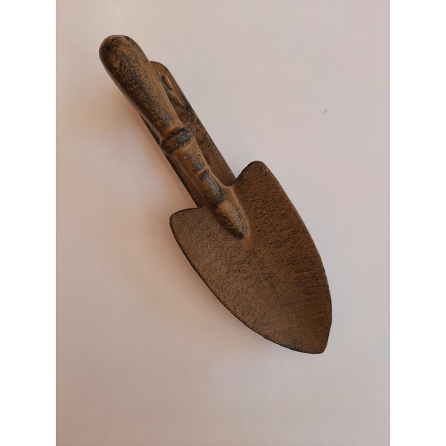 Cast Iron Garden Spade Doorknocker For Sale In Fayetteville, AR - Image 6 of 6