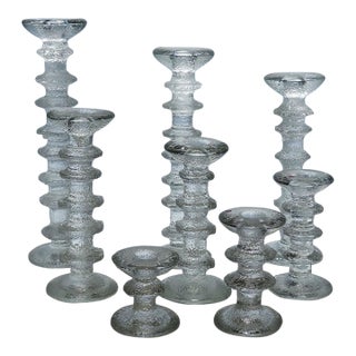 Vintage Festivo Candle Sticks by Timo Sarpaneva for Iittala For Sale