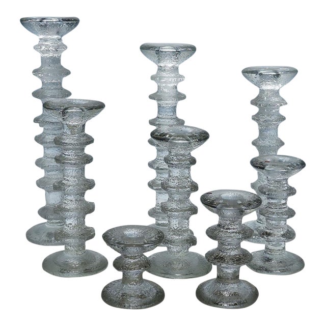 Vintage Festivo Candle Sticks by Timo Sarpaneva for Iittala For Sale