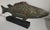 Rustic Early 20Thc Full Body Fish Weather Vane For Sale - Image 3 of 5