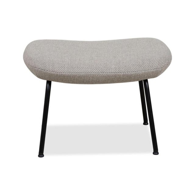 Set of Model 594 Lounge Chair and Ottoman in Grey Upholstery from Rolf Benz For Sale - Image 17 of 18