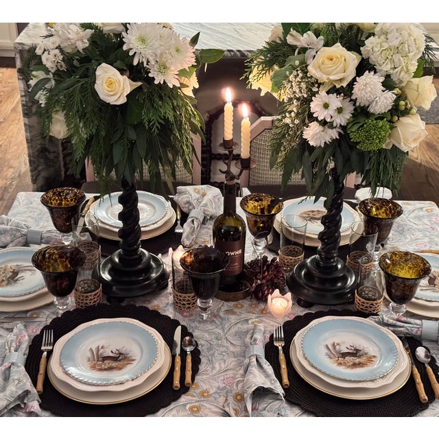 Vintage Mid Century Boho Chic Highball Glassware - Set of 6 For Sale - Image 14 of 17