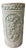 Vintage Green Floral Ransbottom Umbrella Stand For Sale