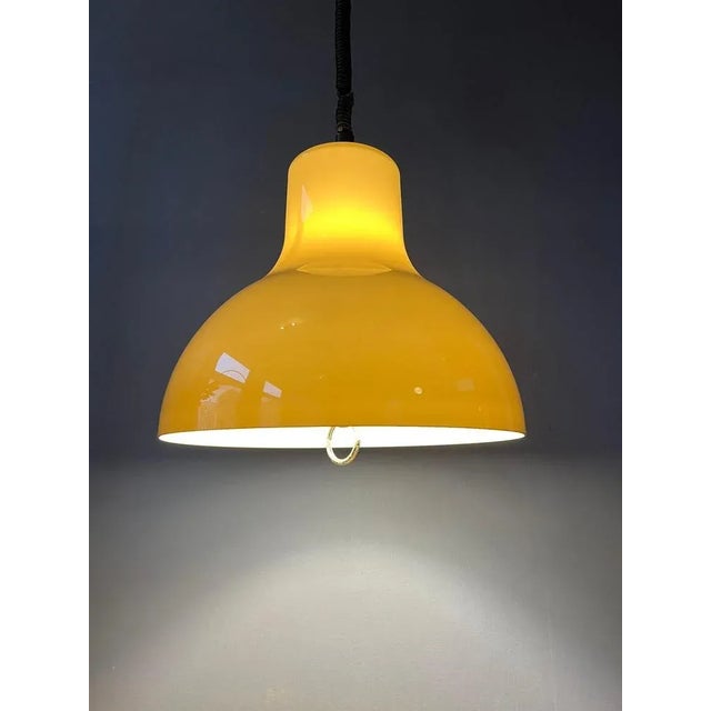 Glass Large Space Age Pendant Light in Acrylic Glass, 1970s For Sale - Image 7 of 11