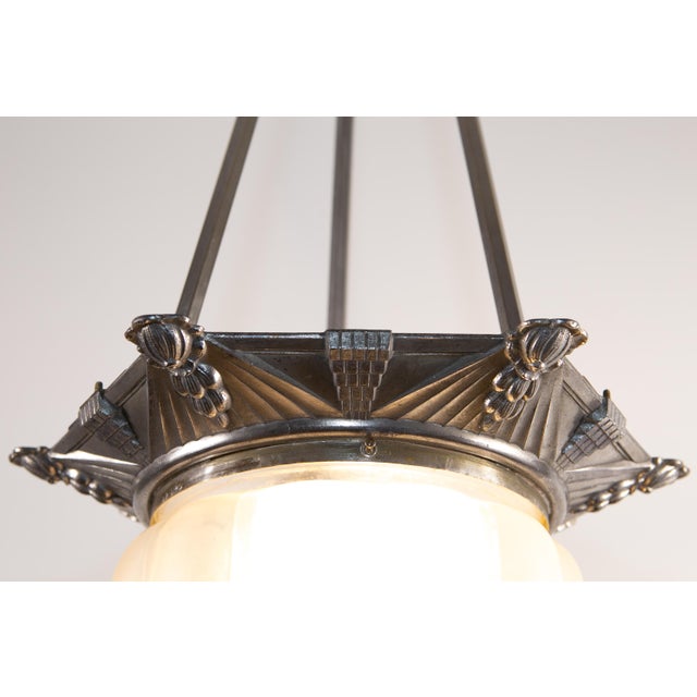 Art Deco Ceiling Light, France, 1930 For Sale - Image 5 of 9
