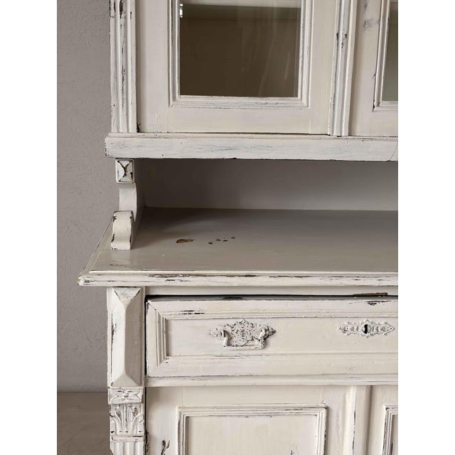 Wood Vintage Lacquered Bookcase, 1930s For Sale - Image 7 of 11
