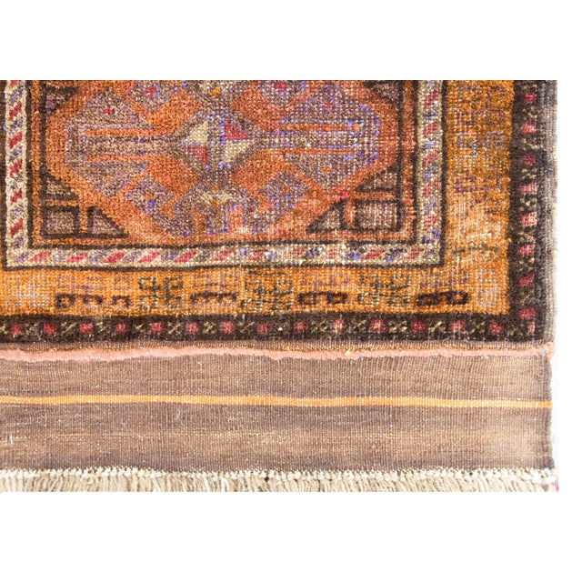 Vintage Persian Baluch Rug For Sale - Image 4 of 14