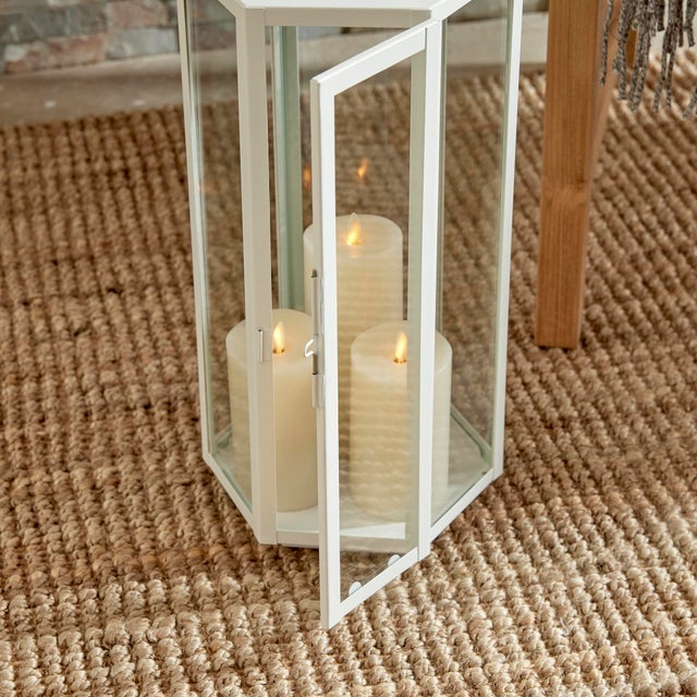 Metal Dockside Outdoor Lantern Small For Sale - Image 7 of 8
