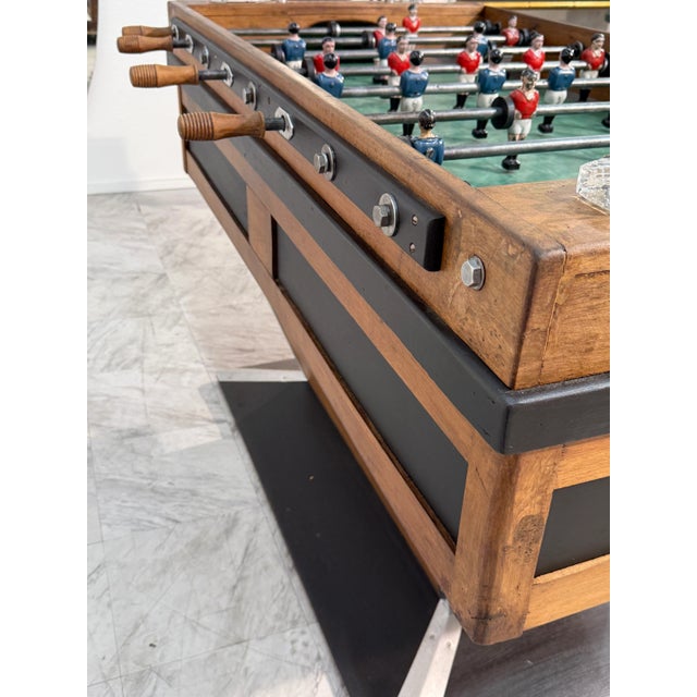 Mid-Century Modern Foosball Table - Vintage - France 1960s For Sale - Image 3 of 11