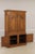 French Country Baker Oak French Country Armoire Bar Cabinet For Sale - Image 3 of 11