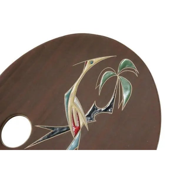 Nice scale in the form of a painting palette of the L'Ancora brand, dating from the 1950s. Despite the age, this scale is...