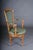 Wood 20th Century English Armchair in Leather and Yew Wood For Sale - Image 7 of 18