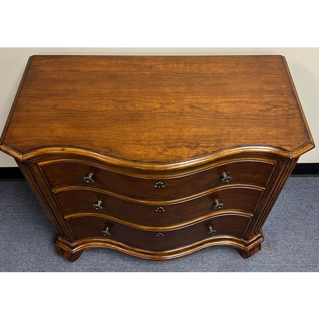 Ethan Allen Ethan Allen Cherry Tuscany Nightstand For Sale - Image 4 of 10