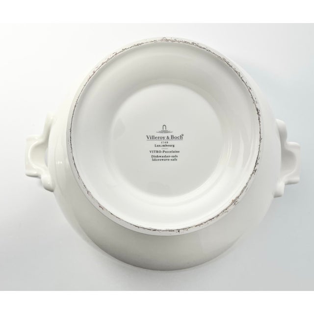 Villeroy & Boch “Pure White” Porcelain Soup Tureen & Lid For Sale In Dallas - Image 6 of 9
