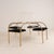 1980s Vintage Chairs in Acrylic and Brass from Belgo Chrome, 1980s, Set of 4 For Sale - Image 5 of 11