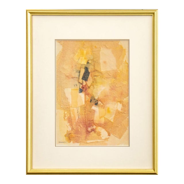 Robert Roehrenbeck Untitled Mixed Media, 1964 For Sale