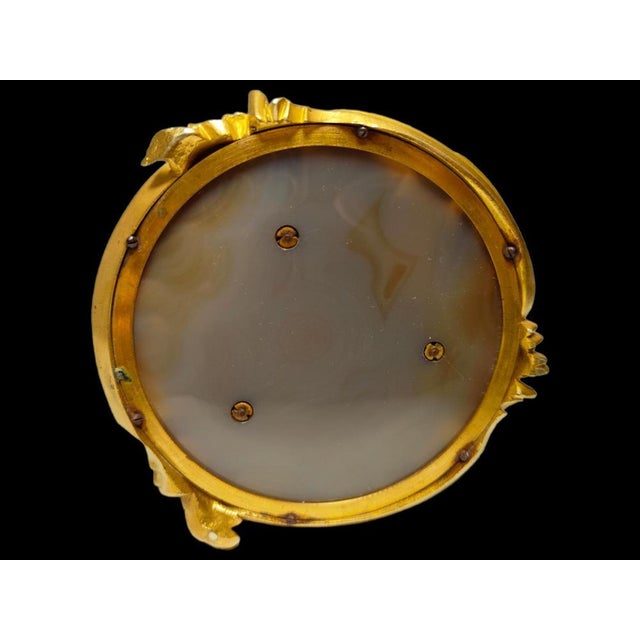 French Vase in Gilt Bronze and Agathe, 19th Century For Sale - Image 5 of 14