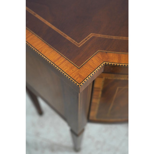 Baker Federal Style Inlaid Mahogany Sideboard For Sale - Image 12 of 18