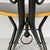 Italian Modern Black Wood and Metal Folding Chair, 1980s For Sale - Image 14 of 18