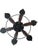 Spanish Revival Antique Spanish Revival Wrought Iron Chandelier For Sale - Image 3 of 10