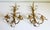 Hollywood Regency 1960s Gilded Toleware Candle Sconces - A Pair For Sale - Image 3 of 13