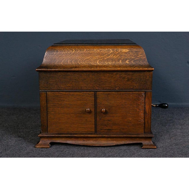 Vintage Gramophone Electrola LP Radio Plate For Sale - Image 6 of 15