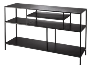 Jamie Young Element Shelved Console Iron Table
