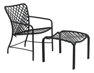 Brown Jordan Tamiami Lounge Chair & Ottoman